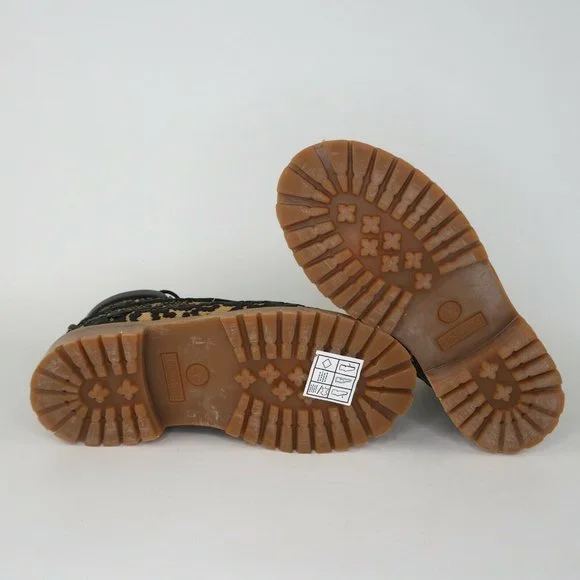 Timberland 6 Inch Classic Vent Tech Series Boys Boots Leather Wheat - Picture 8 of 11